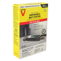 Victor Fast-Kill Toxic Bait Station For Mice 0.75 2 pk