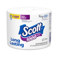 Scott Bath Tissues 1 roll 1000 sheet 104.8 ft. (Pack of 36)