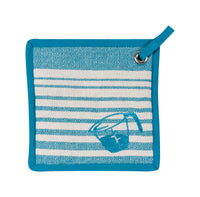 Kay Dee Teal Cotton Pot Holder (Pack of 6).