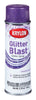 Krylon Glitter Blast Grape Glitz Spray  Paint 5.75 (Pack of 6)