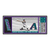 MLB - Arizona Diamondbacks Retro Collection Ticket Runner Rug - 30in. x 72in. - (1998)