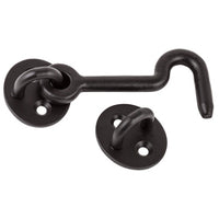 National Hardware Oil Rubbed Bronze Steel Hook and Eye Closure 1 pk