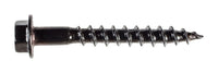 Simpson Strong-Tie No. 10 X 1-1/2 in. L Hex Black Wood Screws 50 pk