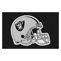 NFL - Las Vegas Raiders Helmet Rug - 19in. x 30in.