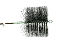 Rutland Chimney Sweep Oil Tempered Bristle Black Round Chimney Brush 6 L in.