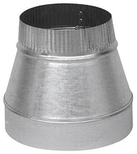 Imperial 5 in. D X 4 in. D Galvanized Steel Furnace Pipe Reducer