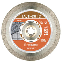 Husqvarna Tacti-Cut Dri Disc 7 in. Dia. x 5/8 in. Continuous Rim Diamond Saw Blade 1 pk