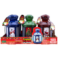 Magic Seasons Christmas Colonial LED Lantern 1 pk (Pack of 6)