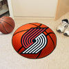 NBA - Portland Trail Blazers Basketball Rug - 27in. Diameter