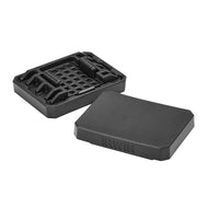 Irwin Quick-Grip Plastic Wide Pad Black 2 pc