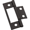 National Hardware 3 in. L Oil Rubbed Bronze Door Hinge (Pack of 5)