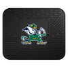 Notre Dame Leprechaun Back Seat Car Mat - 14in. x 17in.