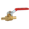 SharkBite 3/4 in. Brass Crimp Ball Valve Full Port Lever For Potable Water