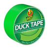 Duck 1.88 in. W X 15 yd L Neon Green Solid Duct Tape