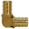 SharkBite 3/4 in. Barb X 3/4 in. D Barb Brass PEX Elbow