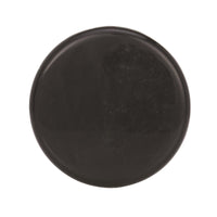 Amerock  Allison Value  Round  Cabinet Knob  1-1/4 in. Dia. 13/16 in. Nickel  Black  2 pk