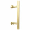 National Hardware Madison Brushed Gold Steel Pull Handle 1 pc