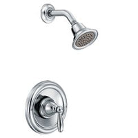 Chrome Posi-Temp(R) tub/shower