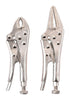 Home Plus 4-3/4 in. Carbon Steel Two Piece Locking Pliers Set (Pack of 6)