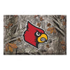 University of Louisville Camo Rubber Scraper Door Mat