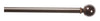 Umbra  Bronze  Curtain Rod  36 in. L x 88 in. L