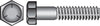 Hillman 3/8 in. D X 7 in. L Heat Treated Zinc Steel Hex Head Cap Screw 50 pk