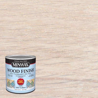 Minwax Wood Finish Water-Based Semi-Transparent Pure White Tint Base Water-Based Wood Stain 1 qt (Pack of 4)