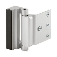 Prime-Line 2-3/16 in. L Satin Nickel Silver Aluminum Entry Door Blocker 1 pk