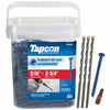 Tapcon 2-3/4 in. L Star Flat Head Concrete Screws 225 pk