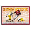 Iowa State University Ticket Stub Rug - 19in. X 30in.