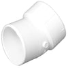 Charlotte Pipe Schedule 40 4 in. Hub X 4 in. D FTG PVC 22-1/2 Degree Street Elbow 1 pk