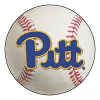 University of Pittsburgh Baseball Rug - 27in. Diameter