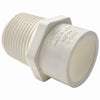 Charlotte Pipe Schedule 40 1-1/4 in. MPT X 1 in. D Slip PVC Pipe Adapter 1 pk