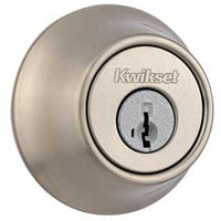 660 15 SMT SCAL SCS K3 1-Cyl Deadbolt - Satin Nickel