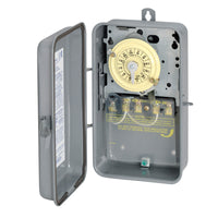 Intermatic Indoor and Outdoor Mechanical Timer Switch 277 V Gray