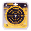 DeWalt  6-1/2 in. Dia. x 5/8 in.  Carbide Tipped  Circular Saw Blade  40 teeth 1 pk