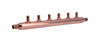 SharkBite 1/2 in. Crimp X 3/4 in. D Crimp Copper 6 Port Manifold