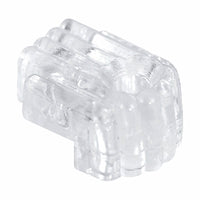 Prime-Line Clear Small Mirror Holder Clip 20 lb 6 pk