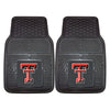 Texas Tech University Heavy Duty Car Mat Set - 2 Pieces