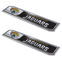 NFL - Jacksonville Jaguars 2 Piece Heavy Duty Alumnium Truck Emblem Set