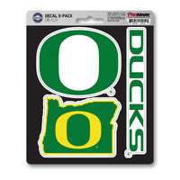 University of Oregon 3 Piece Decal Sticker Set