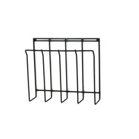 Spectrum 10-3/4 in. H X 12 in. W Magazine Holder Black