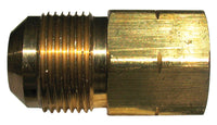 JMF 15/16 in. Flare x 1/2 in. Dia. Female Brass Adapter (Pack of 5)