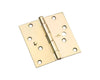 National Hardware 4 in. L Bright Brass Door Hinge (Pack of 5)