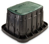 Rain Bird 19.6 in. W X 12 in. H Rectangular Valve Box Black/Green