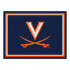 University of Virginia 8ft. x 10 ft. Plush Area Rug