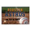 MLB - Houston Astros Rubber Scraper Door Mat