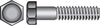 Hillman 1/2-13 in. D X 1-1/4 in. L Steel Hex Head Cap Screw 50 pk