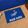 MLB - Los Angeles Dodgers Ball Man Cave Rug - 19in. x 30in.