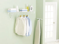 Rubbermaid White Steel Free Slide Shelf Kit 48 H x 12 W x 48 L in.